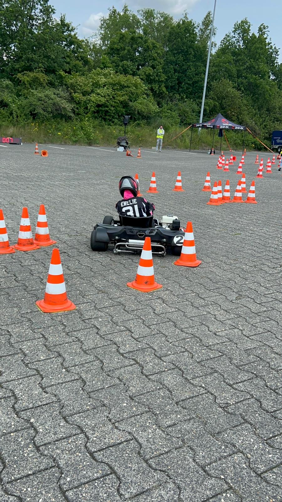 3. Lauf der Jugend im Kartslalom in Burbach